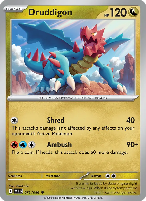 071-RH Druddigon – White Flare