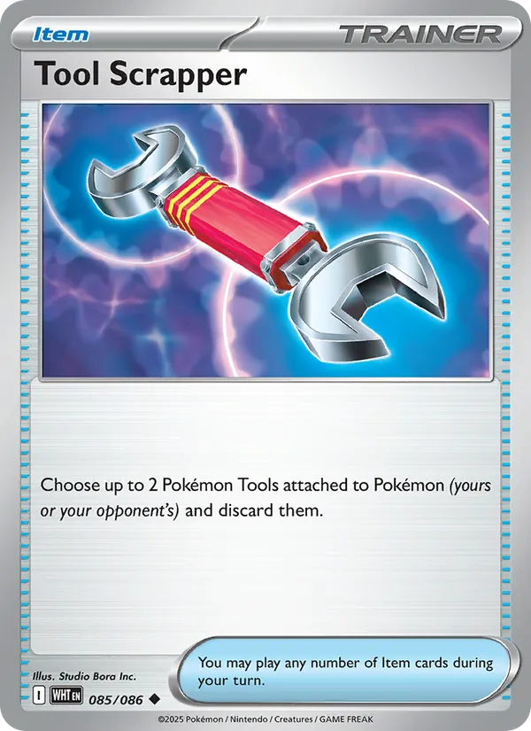 085-RH Tool Scrapper – White Flare