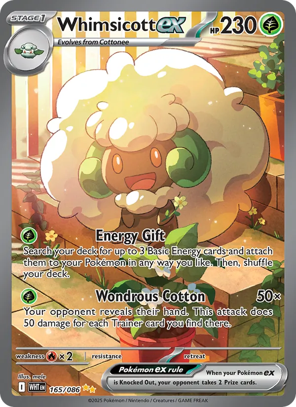 165 Whimsicott ex – White Flare