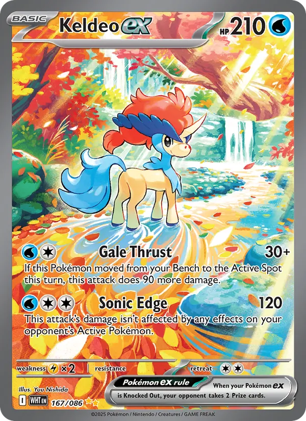 167 Keldeo ex – White Flare