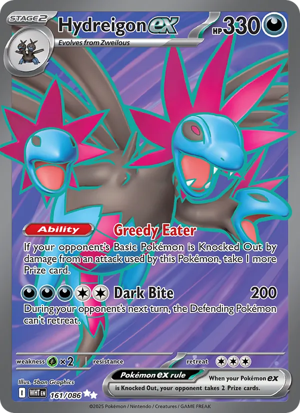 161 Hydreigon ex – White Flare