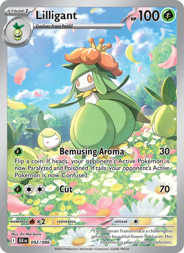 092 Lilligant – Black Bolt