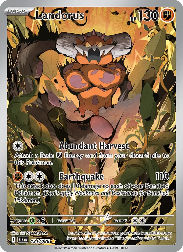 131 Landorus – Black Bolt