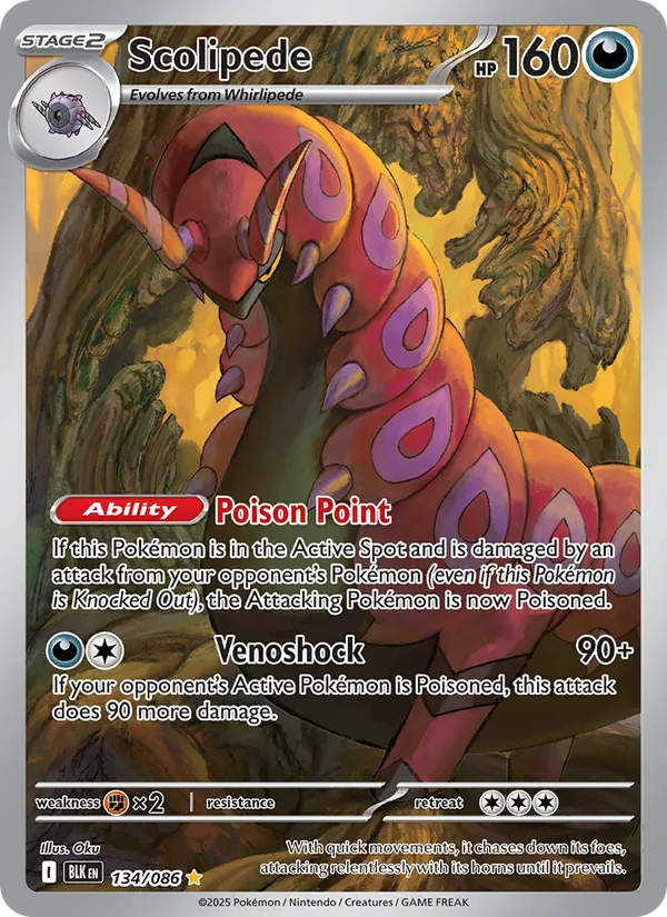 134 Scolipede – Black Bolt