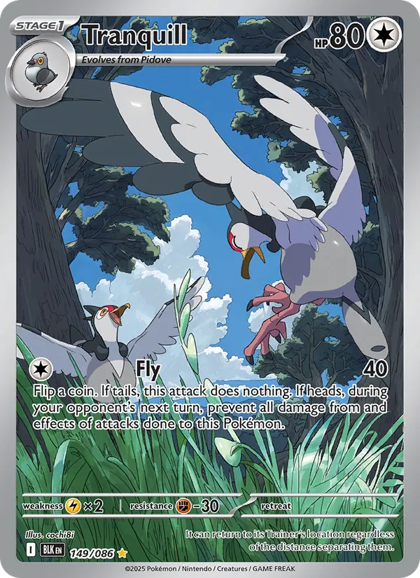 149 Tranquill – Black Bolt