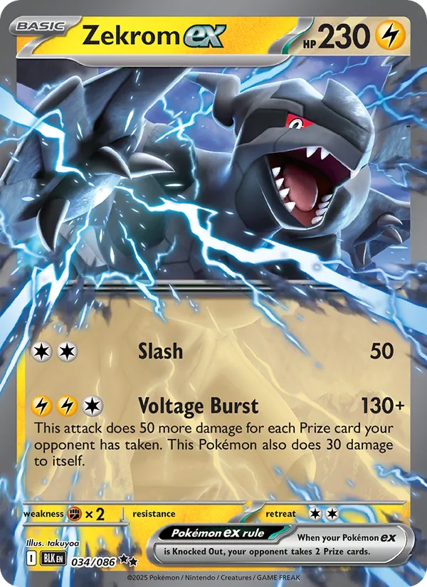 034 Zekrom ex – Black Bolt