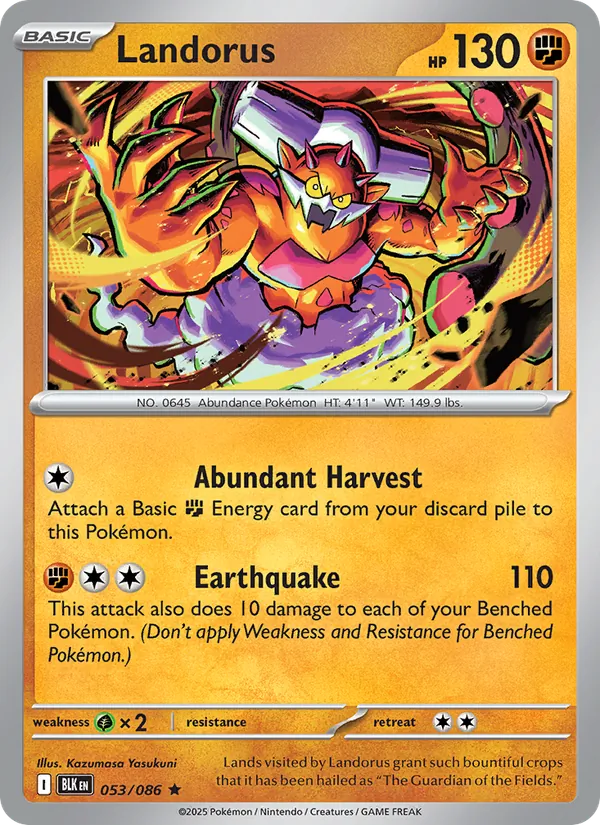 053 Landorus – Black Bolt