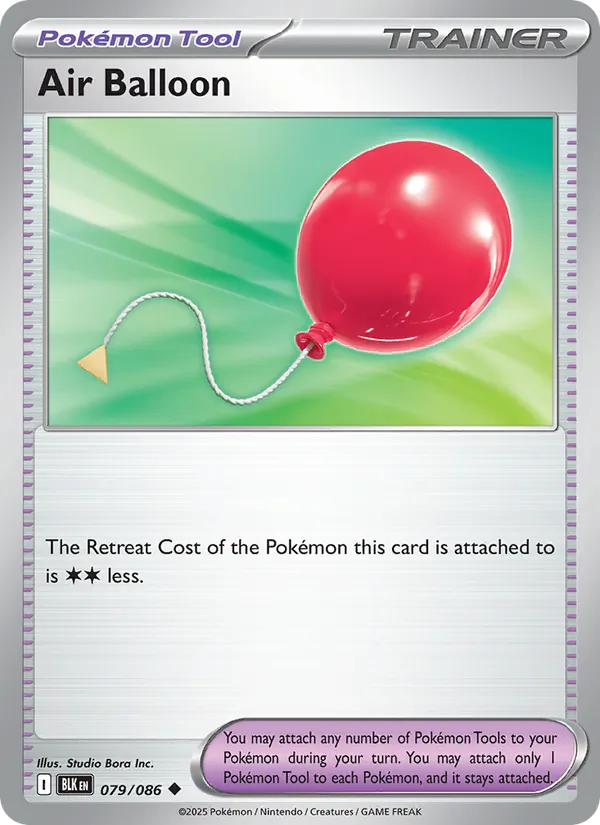079 Air Balloon – Black Bolt