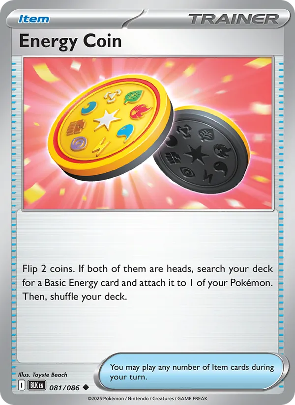 081 Energy Coin – Black Bolt