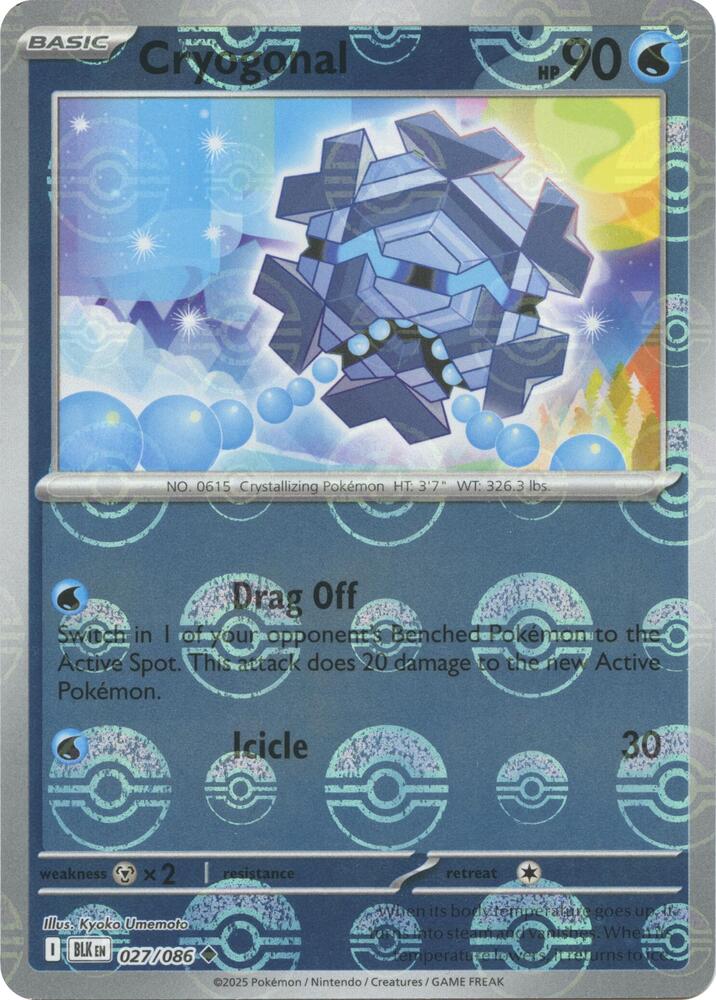 027-PB Cryogonal – Black Bolt