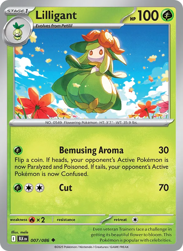 007-RH Lilligant – Black Bolt