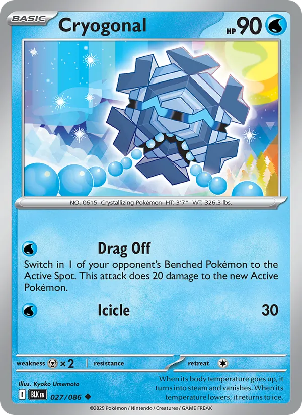 027-RH Cryogonal – Black Bolt