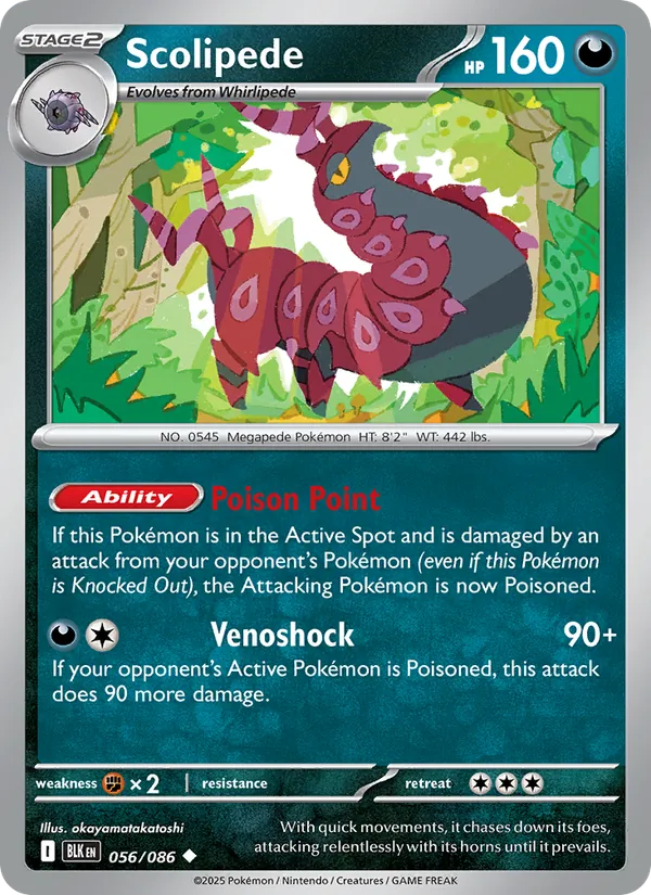 056-RH Scolipede – Black Bolt