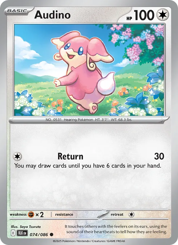 074-RH Audino – Black Bolt