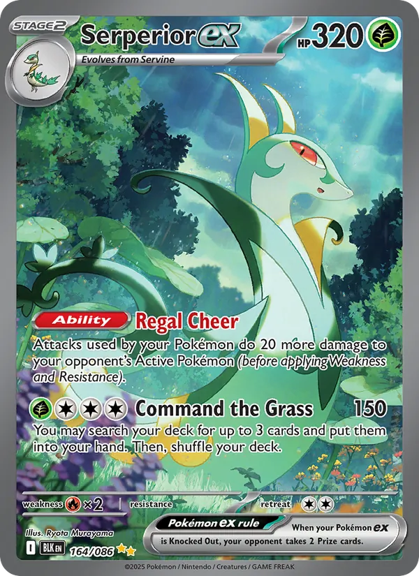 164 Serperior ex – Black Bolt