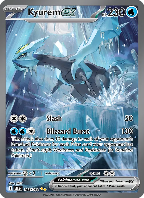 165 Kyurem ex – Black Bolt