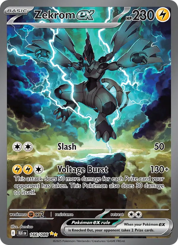 166 Zekrom ex – Black Bolt