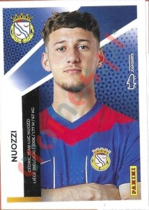 34 Cédric Nuozzi – Futebol 2025-2026 Panini