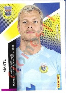 40 Nico Mantl – Futebol 2025-2026 Panini