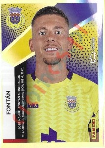 44 José Fontán – Futebol 2025-2026 Panini