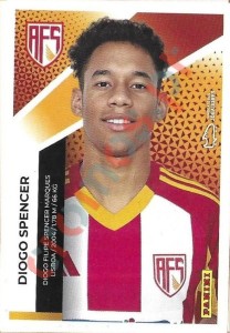71 Diogo Spencer – Futebol 2025-2026 Panini