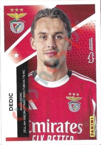 80 Amar Dedić – Futebol 2025-2026 Panini