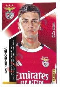 85 Enzo Barrenechea – Futebol 2025-2026 Panini