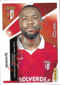100 Sikou Niakaté – Futebol 2025-2026 Panini