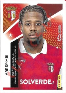 101 Bright Arrey-Mbi – Futebol 2025-2026 Panini