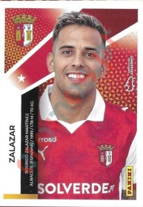 107 Rodrigo Zalazar – Futebol 2025-2026 Panini
