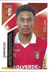 108 Mario Dorgeles – Futebol 2025-2026 Panini