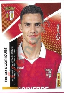 109 Diego Rodrigues – Futebol 2025-2026 Panini