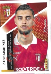 110 Gabri Martínez – Futebol 2025-2026 Panini