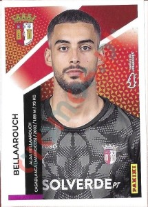 97 Alaa Bellaarouch – Futebol 2025-2026 Panini