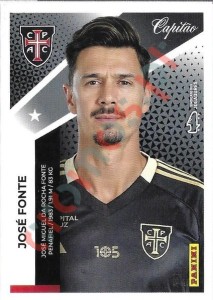 118 José Fonte – Futebol 2025-2026 Panini