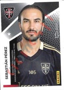123 Seba Sebastián Pérez – Futebol 2025-2026 Panini