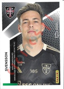 131 Max Svensson – Futebol 2025-2026 Panini
