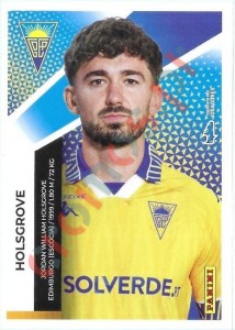 143 Jordan Holsgrove – Futebol 2025-2026 Panini