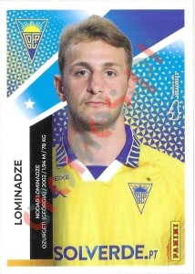 145 Nodar Lominadze – Futebol 2025-2026 Panini