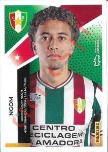 163 Oumar Ngom – Futebol 2025-2026 Panini