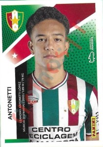 168 Leandro Antonetti – Futebol 2025-2026 Panini