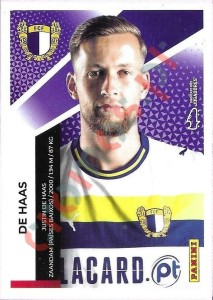 176 Justin de Haas – Futebol 2025-2026 Panini