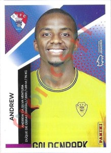 191 Andrew – Futebol 2025-2026 Panini