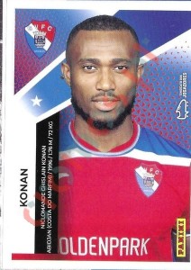 197 Ghislain Konan – Futebol 2025-2026 Panini