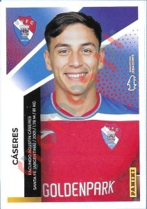 200 Facundo Cáseres – Futebol 2025-2026 Panini