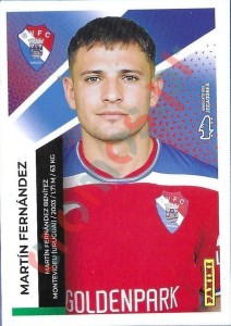 207 Martín Fernández – Futebol 2025-2026 Panini