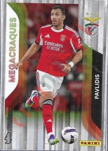 384 Pavlidis (Benfica) – Futebol 2025-2026 Panini