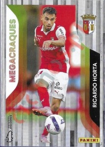 387 Ricardo Horta (Braga) – Futebol 2025-2026 Panini