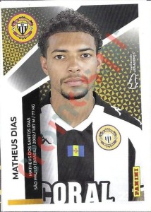 237 Matheus Dias – Futebol 2025-2026 Panini