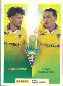 421 Holsgrove / Joao Carvalho (Estoril) – Futebol 2025-2026 Panini